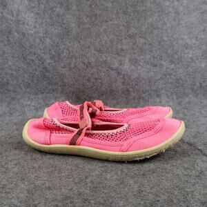 Casual Water Shoes Kids Toddler 13 1 Mesh Pink Mary Jane Closed Toe Hook N Loop